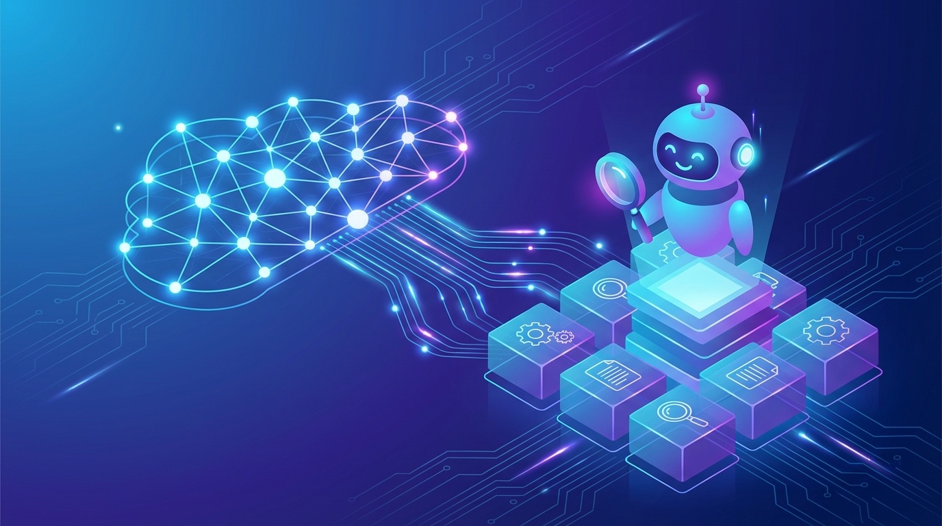 AIと検索エンジンがWebを理解するイメージ